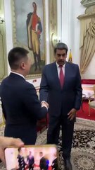 Las últimas imágenes de Maduro antes de su detención