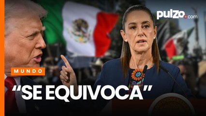 "El que convoca a la violencia, se equivoca", CLAUDIA SHEINBAUM sobre mensajes de TRUMP | Pulzo