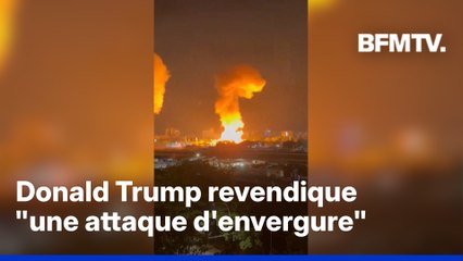 Venezuela: Donald Trump revendique "une attaque d'envergure" à Caracas
