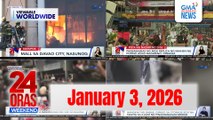 24 Oras Weekend Express: January 3, 2026 [HD]