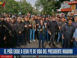Aragua | Pueblo exige fé de vida del presidente Nicolás Maduro y la Primera Dama Cilia Flores