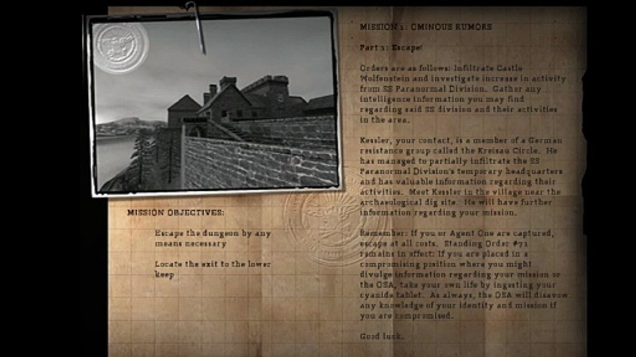 Return to Castle Wolfenstein (PC) Gameplay