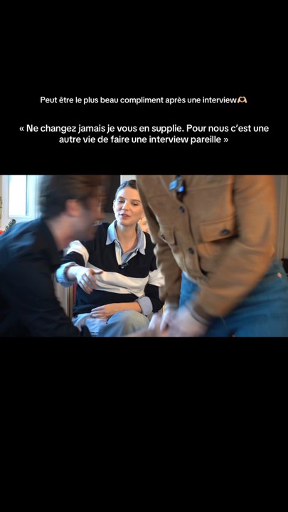 Le plus beau compliment que un ai reçu après une interview🥺