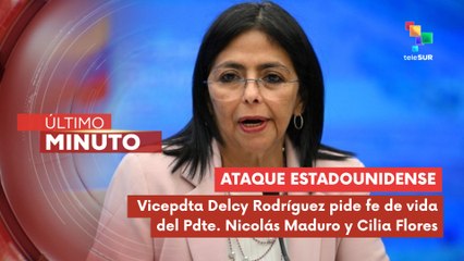 Vicepresidenta de Venezuela informa que se desconoce el paradero del Pdte. Nicolás Maduro