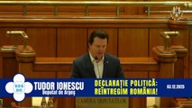 Declarație Politică 1 Decembrie – Ziua Națională a unei Românii Mari și Demne!