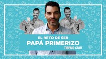 En reto de papá primerizo, actor pasó prueba del pañal, pero no la de la compota