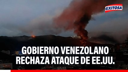 Gobierno venezolano rechaza ataque de EE.UU. y convoca a una movilización: "Amenaza la paz y estabilidad internacional"