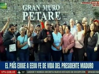 Pueblo revolucionario exige regreso del Pdte. Nicolás Maduro y rechaza vil ataque de EE. UU.