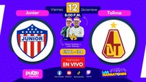EN VIVO: Junior vs. Tolima – Gran final (Ida) Liga BetPlay | Pulzo Deportes