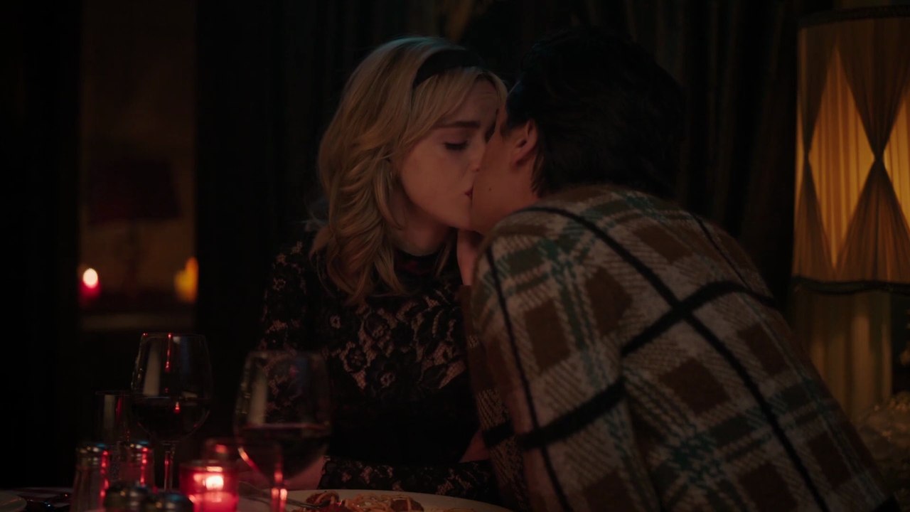 S E X with Sabrina and Nick (Kiernan Shipka and Cole Sprouse) - Riverdale 6x19 _ Kiss Scenes
