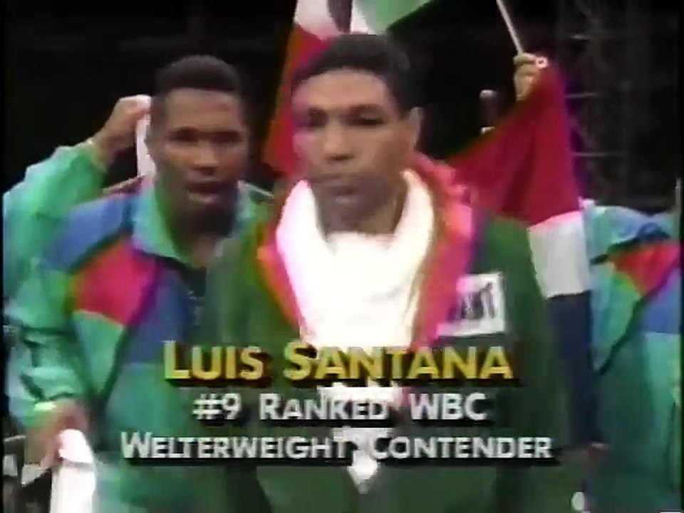 Terry Norris vs Luis Santana - Showtime PPV 11-12-94