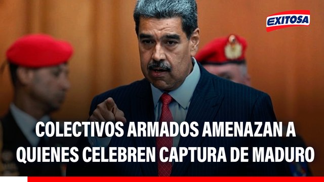 Ataque de EE.UU. en Venezuela: Colectivos armados amenazan a quienes celebren la captura de Maduro, asegura periodista venezolano