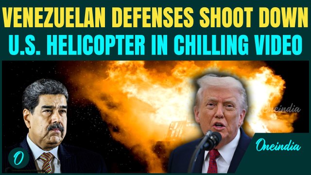 BREAKING: Venezuelan Air Defenses Shoot Down U.S Chopper in SHOCKING Strike | U.S Venezuela War