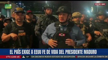 Diosdado Cabello: "Esto es un ataque contra la revolución bolivariana y contra aquellos que no tienen nada que ver con ella, es un atentado contra Venezuela"