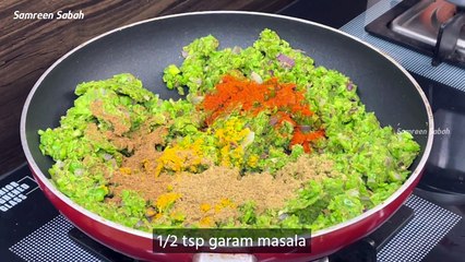 Healthy Crispy Matar Paratha｜Winter Special Green Peas Paratha Recipe｜Breakfast Recipe