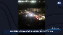 Militares chavistas huyen de Fuerte Tiuna