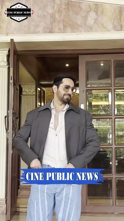 Ayushmann Khurrana | Cine Public News | #cinepublicnews #ayushmankhurana