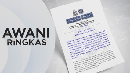 AWANI Ringkas: Wanita warga asing antara empat ditahan bersama dadah