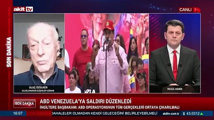 Uluslararası İlişkiler Uzmanı Uluç Özülker Venezuela'daki son durumu değerlendirdi