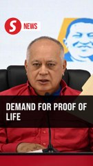 Venezuela's minister calls for calm after US strikes and capture of Maduro