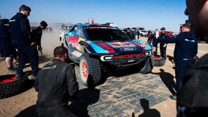 Pit stops en el Dakar 