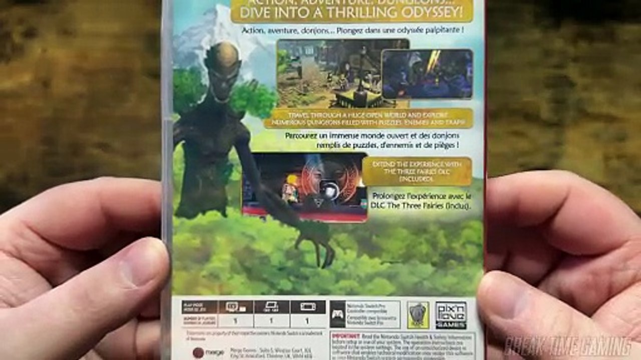 Baldo The Guardian Owls Nintendo Switch Unboxing