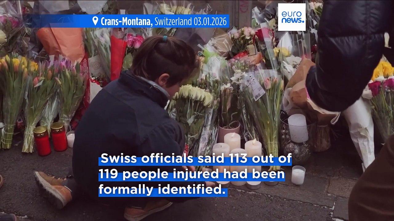 First four victims identified in Swiss Alps bar fire as families face agonising wait