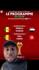 Les 8e de finales de la CAN 2025 commencent aujourd’hui avec Sénégal - Soudan et Mali - Tunisie