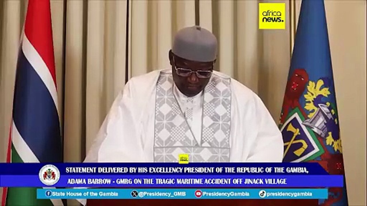 Gambie : des dizaines de personnes portées disparues après le naufrage d'un bateau