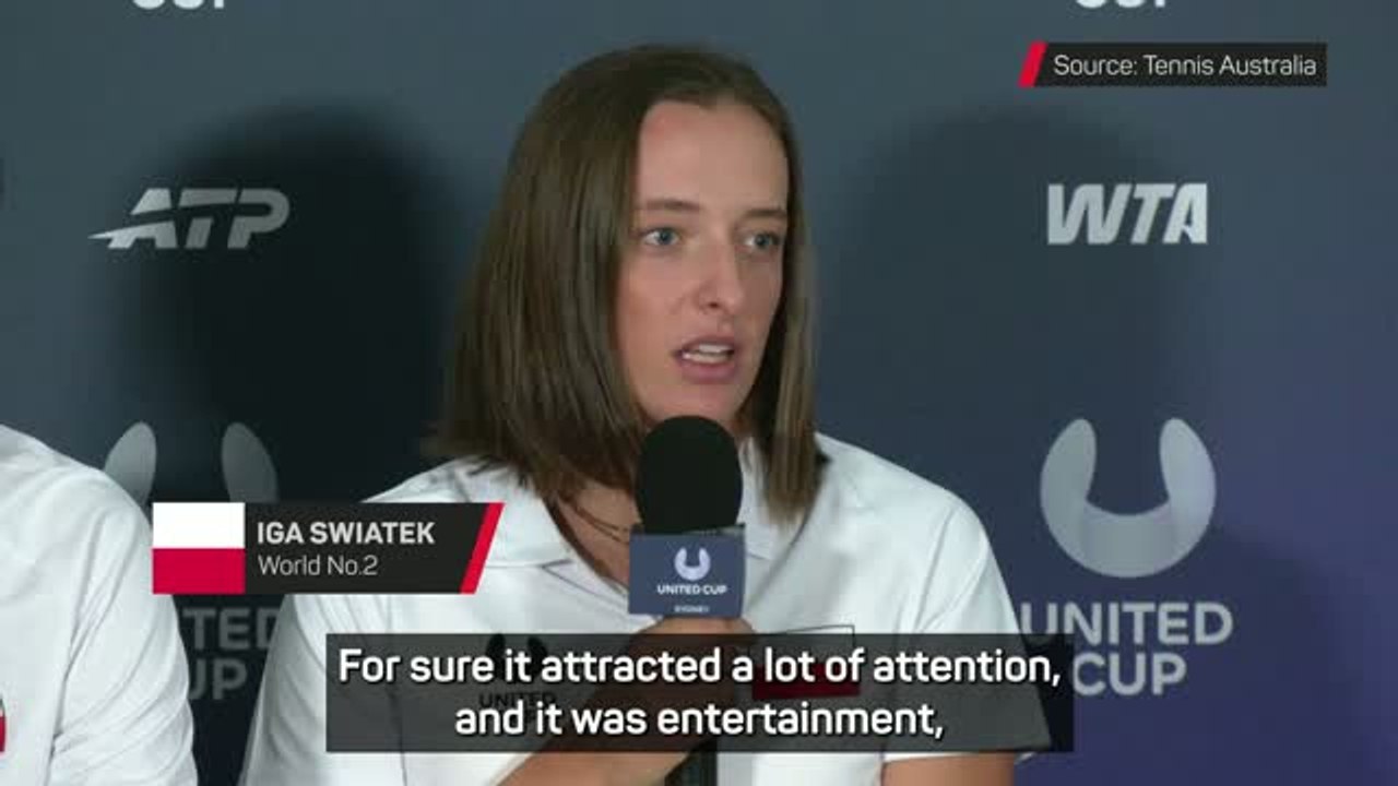 Swiatek claims 'Battle of the Sexes' was not needed