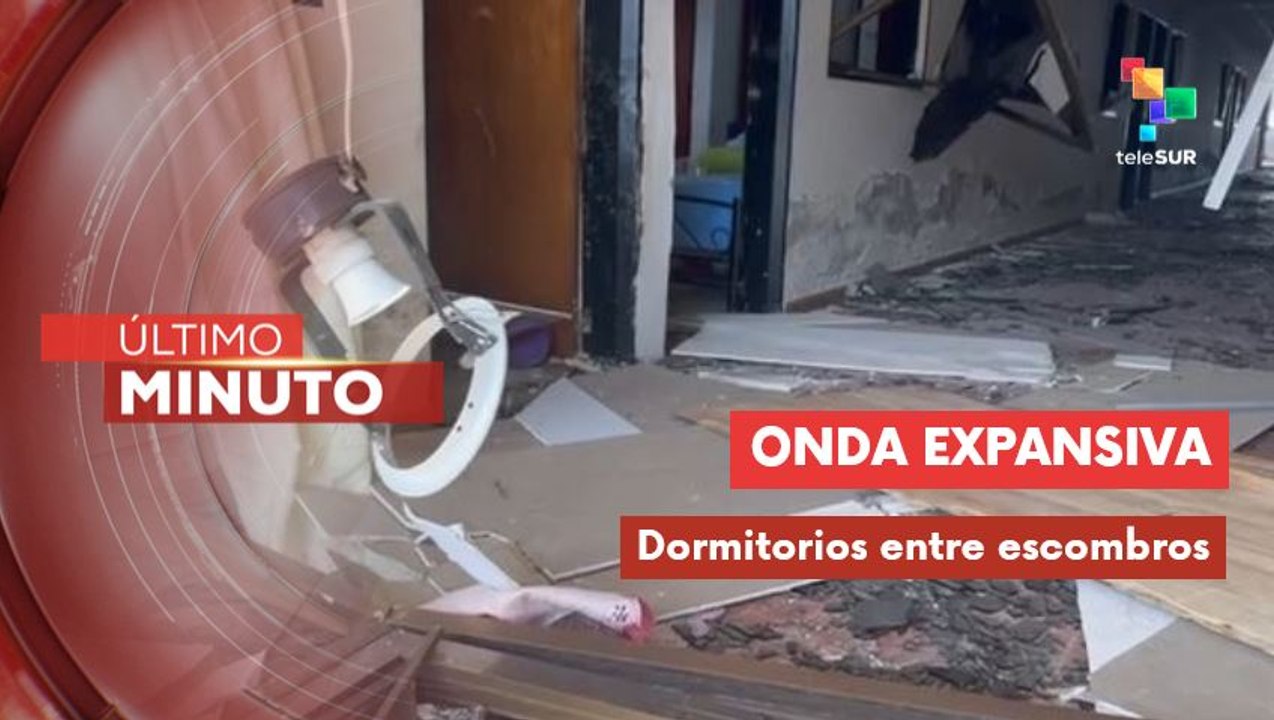 Onda expansiva de misiles afecta dormitorios militares en La Carlota