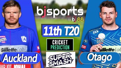 Super Smash 2025-26 | Auckland vs Otago 11th T20 Match Preview |