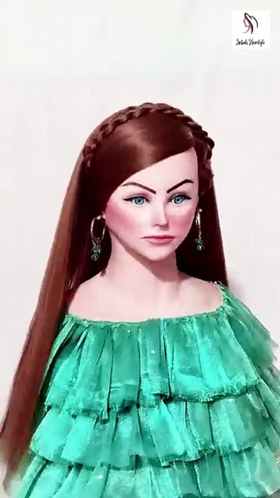 Easy hairstyle for girls