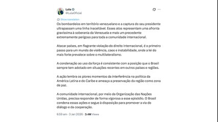 Líderes latinoamericanos reaccionan a la captura de Maduro por EE.UU.: