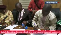 Voici le déroulement de la signature du protocole d’accord entre l’intersyndicale de l’Education et le gouvernement