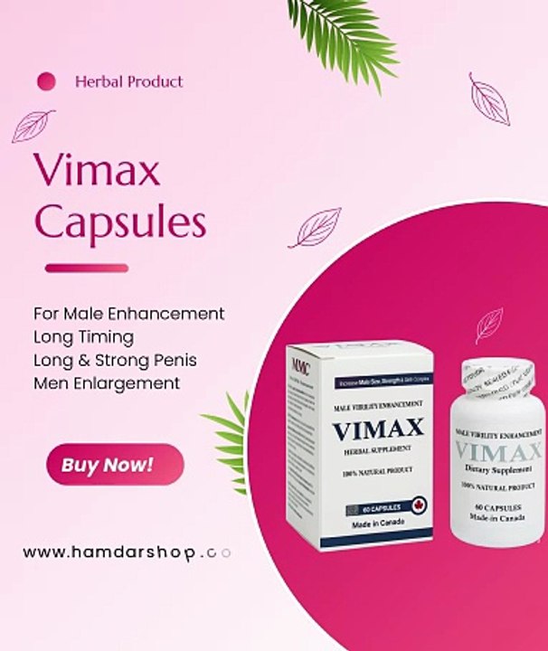 What is the drug Vimax used for?