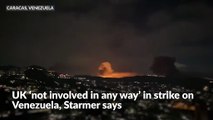 UK ‘not involved in any way’ in strike on Venezuela, Starmer says