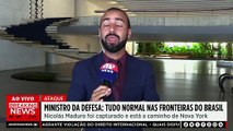 Ministro da Defesa diz que situação é normal nas fronteiras do Brasil