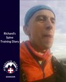 Exmoor Search and Rescue's Richard Gilham on a training run before attempting one of Britain's harshest races.