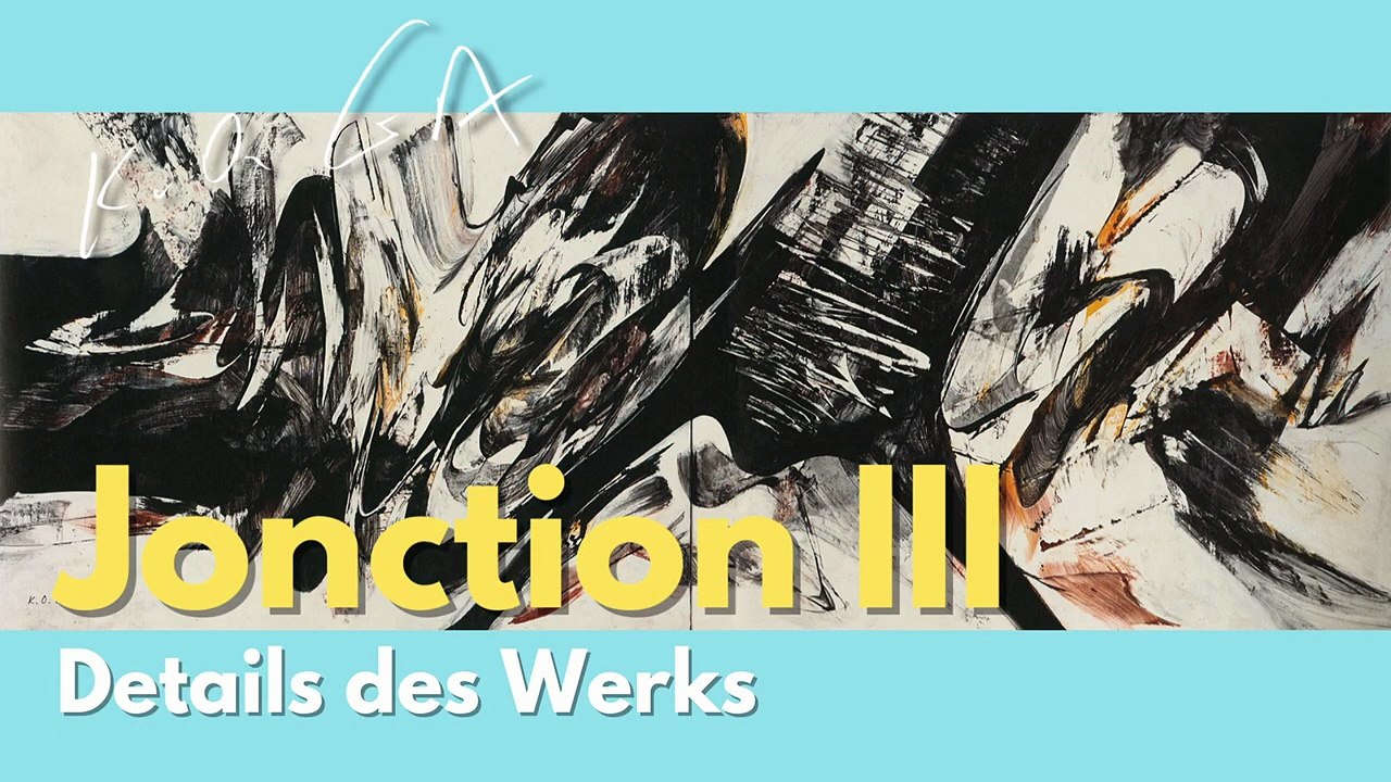 KO Götz: Jonction III (1991) - Werkdetails und Nahaufnahmen
