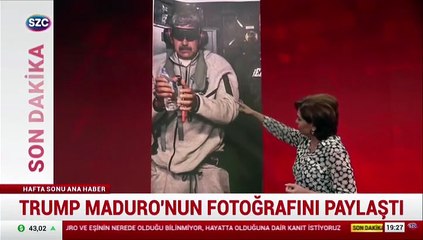 Trump, Maduro'nun fotoğrafını paylaştı!