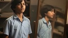 Aarav with mirror