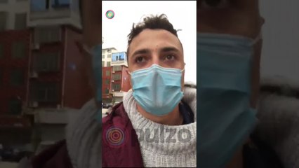 Colombiano en China muestra las calles de una ciudad afectada por coronavirus