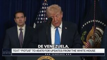 Trump confirma el ataque sobre Venezuela
