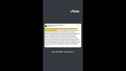 Venezuela : la photo de l'arrestation de Nicolas Maduro par la Delta Force