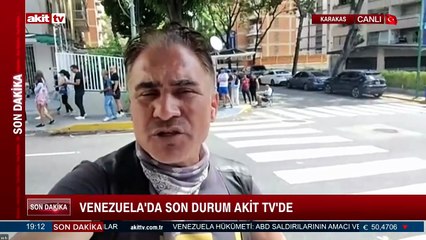 Venezuela'da Son Durum Akit TV'de!