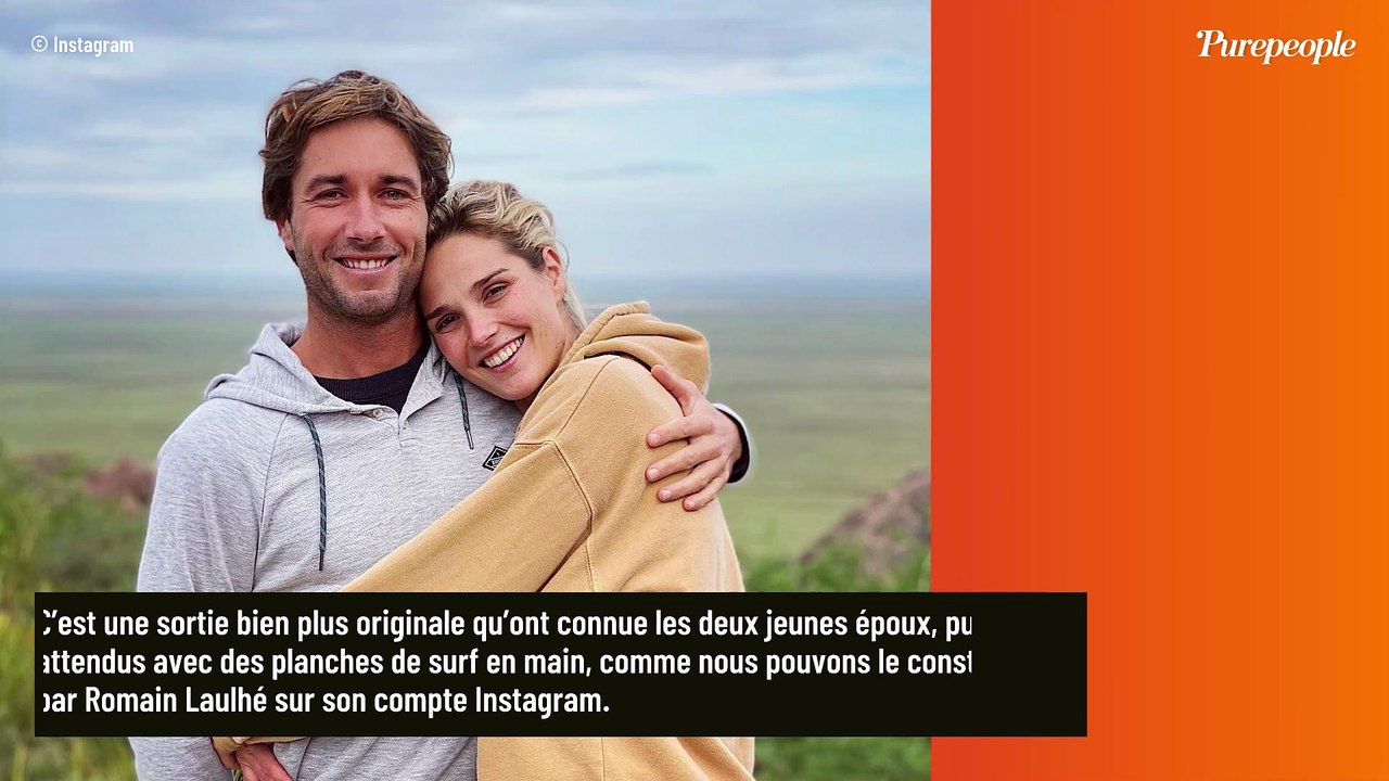 Camille Lou et Romain Laulhé : un mariage pas comme les autres et une sortie d’église très originale