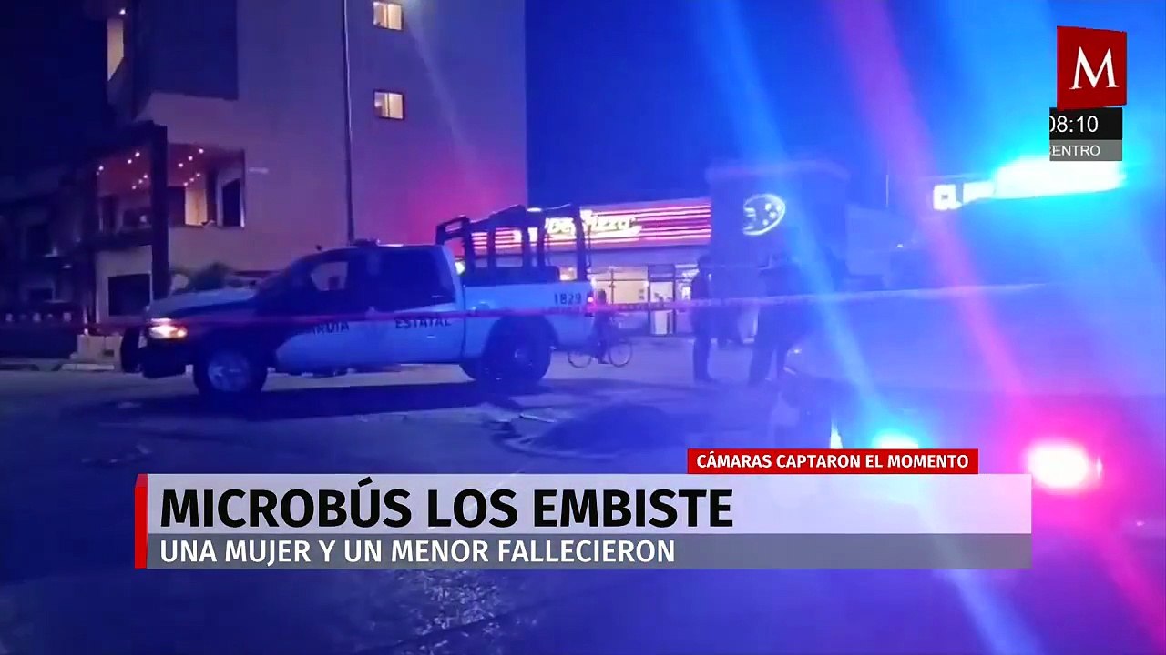 Microbús embiste a adulta mayor y a un menor en Tamaulipas; ambos fallecen