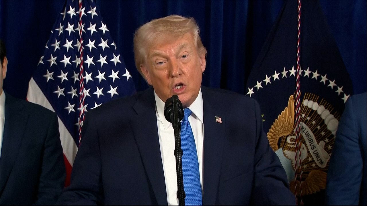 Trump: "Vamos a dirigir Venezuela hasta que sea posible una transición adecuada"