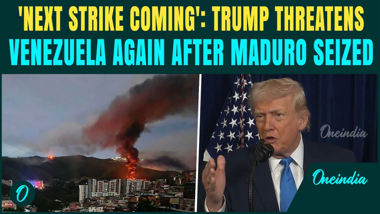 Trump THREATENS 2nd Strike in Venezuela After Maduro’s Capture | BIG ULTIMATUM To China, Russia